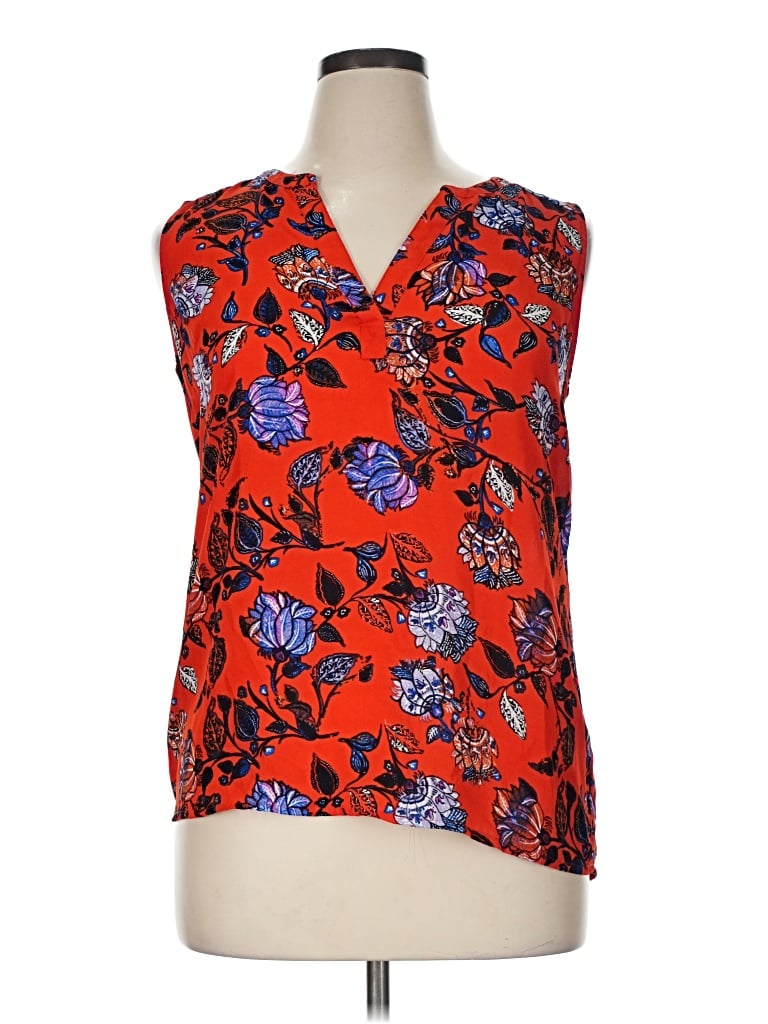 Pre-owned Dr2 Sleeveless Blouse In Red