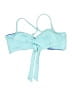 Decree Color Block Blue Swimsuit Top Size L - photo 2