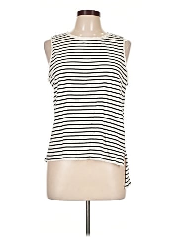 Zara W&B Collection Sleeveless T-Shirt (view 1)