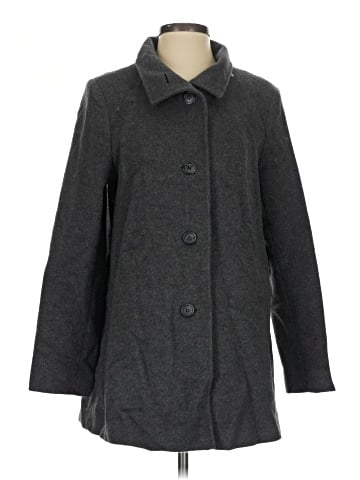Lauren by Ralph Lauren Wool Coat (view 1)