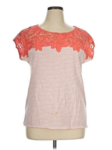 St. John's Bay Short Sleeve Top (view 1)