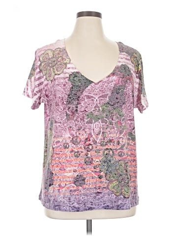 Kelly Renee Short Sleeve Blouse (view 1)