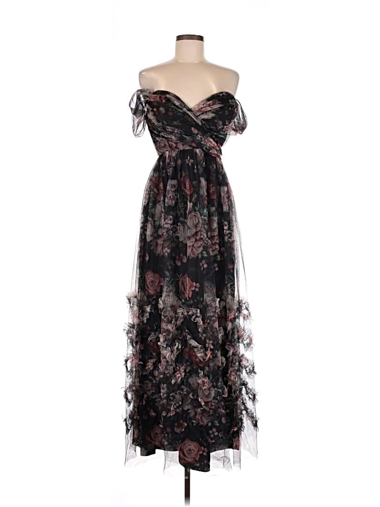 Pre-owned Lulus Cocktail Dress In Black