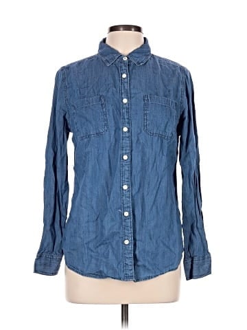 St. John's Bay Long Sleeve Button-Down Shirt (view 1)