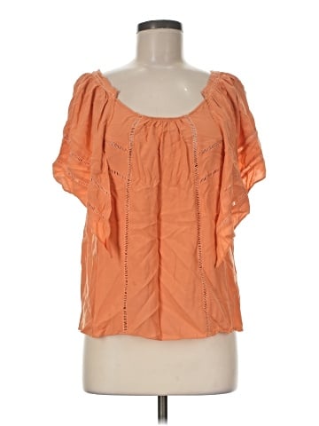 The Addison Story Short Sleeve Blouse (view 1)