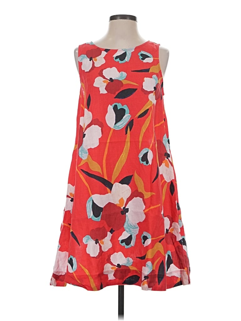 Pre-owned Sigrid Olsen Cocktail Dress In Red
