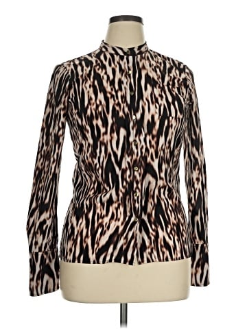 Calvin Klein Long Sleeve Blouse (view 1)