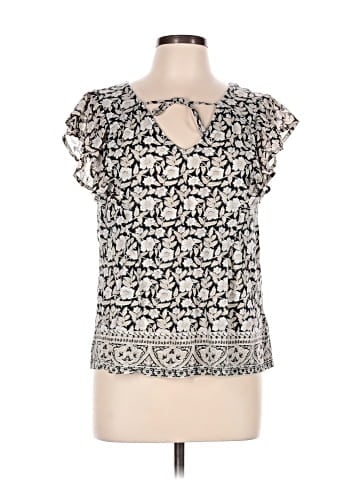 Lucky Brand Short Sleeve Blouse (view 1)