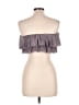 Mustard Seed Purple Sleeveless Top Size L - photo 2