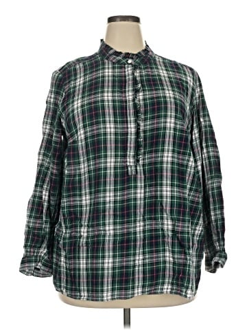 Ann Taylor LOFT Long Sleeve Blouse (view 1)