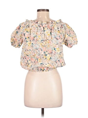 Solitaire Short Sleeve Blouse (view 2)
