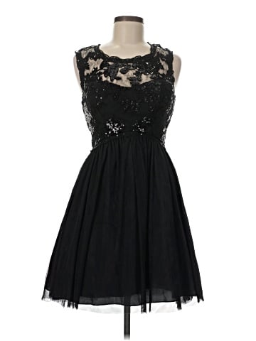 Sequin Hearts Cocktail Dress (view 1)