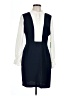CeCe Color Block Blue Casual Dress Size 10 - photo 1