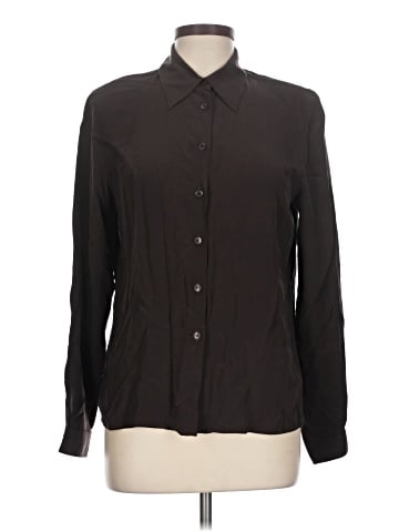 Jones New York Long Sleeve Silk Top (view 1)