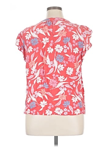 Jones New York Short Sleeve Blouse (view 2)