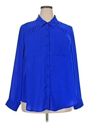 Torrid 3/4 Sleeve Blouse (view 1)