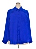 Torrid 100% Polyester Blue 3/4 Sleeve Blouse Size 2X Plus (2) - photo 1