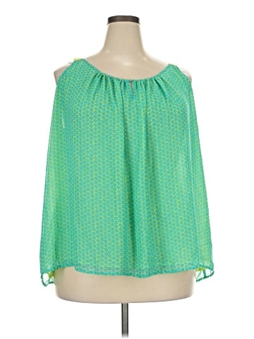 Lane Bryant Outlet Sleeveless Blouse (view 1)