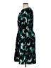 Mossimo 100% Polyester Print Teal Casual Dress Size XL - photo 5