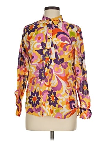 J.Crew Collection Long Sleeve Blouse (view 1)