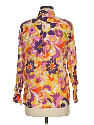 J.Crew Collection Long Sleeve Blouse (view 2)