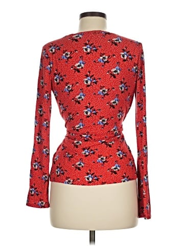 Topshop Long Sleeve Blouse (view 2)