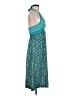 Athleta Paisley Teal Casual Dress Size 8 (tall) - photo 4