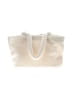 Gap 100% Polyester Solid Ivory Tote One size - photo 1