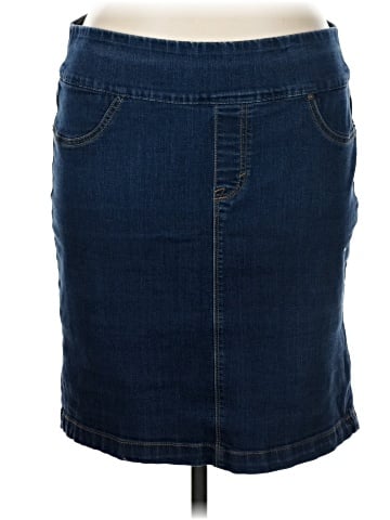 Style&Co Denim Skirt (view 1)