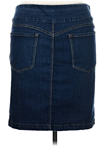 Style&Co Denim Skirt (view 2)