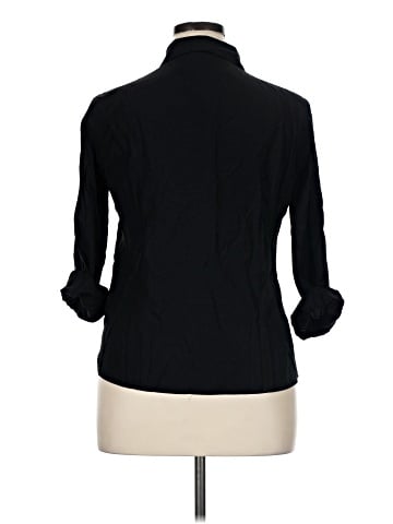 DressBarn 3/4 Sleeve Button-Down Shirt (view 2)