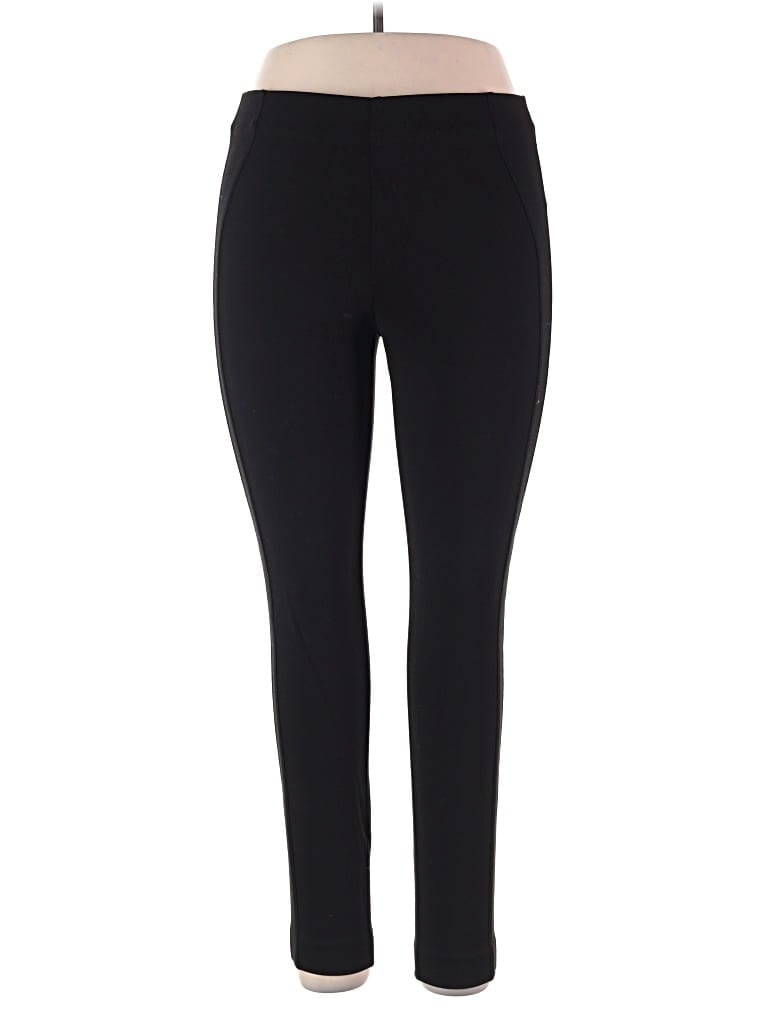 Pre-owned Ecru Active Pants In Black