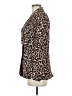 Ted Baker London Animal Print Brown Blazer Size 6 (2) - photo 5