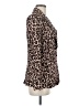 Ted Baker London Animal Print Brown Blazer Size 6 (2) - photo 4