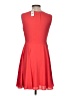 Express Solid Red Cocktail Dress Size 4 - photo 2