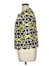 Susan Bristol 100% Polyester Print Green Jacket Size XL - photo 5