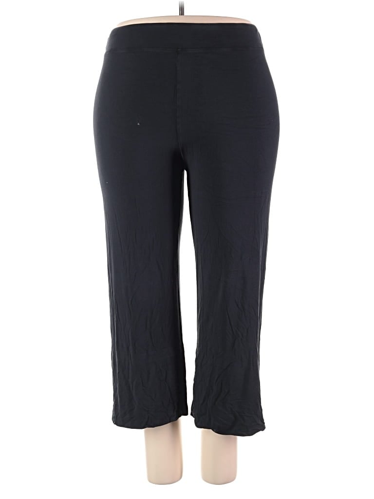 Pre-owned Peach Active Pants In Black