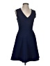 Francesca's Solid Blue Cocktail Dress Size S - photo 1
