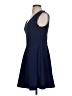 Francesca's Solid Blue Cocktail Dress Size S - photo 5