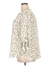 Maurices 100% Polyester Animal Print Ivory 3/4 Sleeve Blouse Size 20 (2) - photo 5