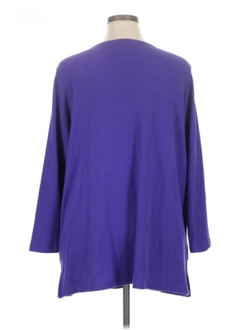 Denim 24/7 3/4 Sleeve Blouse (view 2)