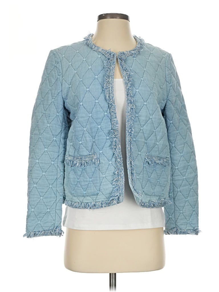 Pre-owned J. Mclaughlin Jacket In Blue