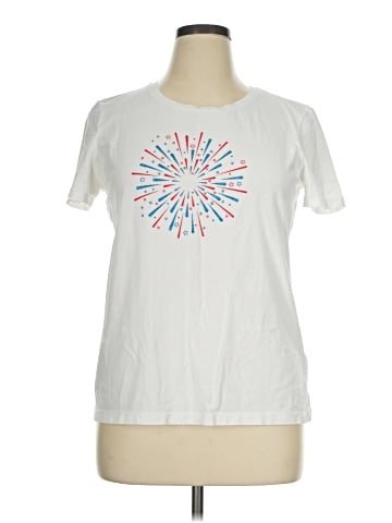 Jones New York Signature Short Sleeve T-Shirt (view 1)