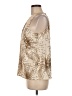 Trina Turk 100% Polyester Tan Sleeveless Blouse Size M - photo 5
