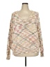 Falls Creek Tie-dye Ivory Pullover Sweater Size 3X - photo 1