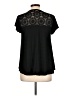 Faded Glory Black Short Sleeve Top Size L - photo 2