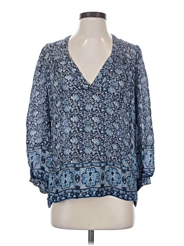 Joie 3/4 Sleeve Silk Top (view 1)