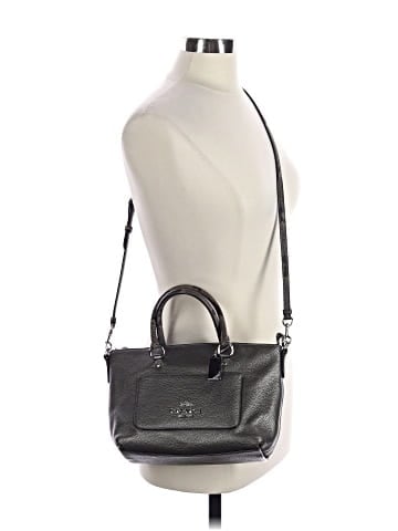 Coach Factory Leather Satchel (view 2)