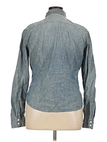 American Eagle Outfitters Long Sleeve Button-Down Shirt (view 2)
