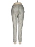 Theory Chevron-herringbone Silver Casual Pants Size 6 - photo 2